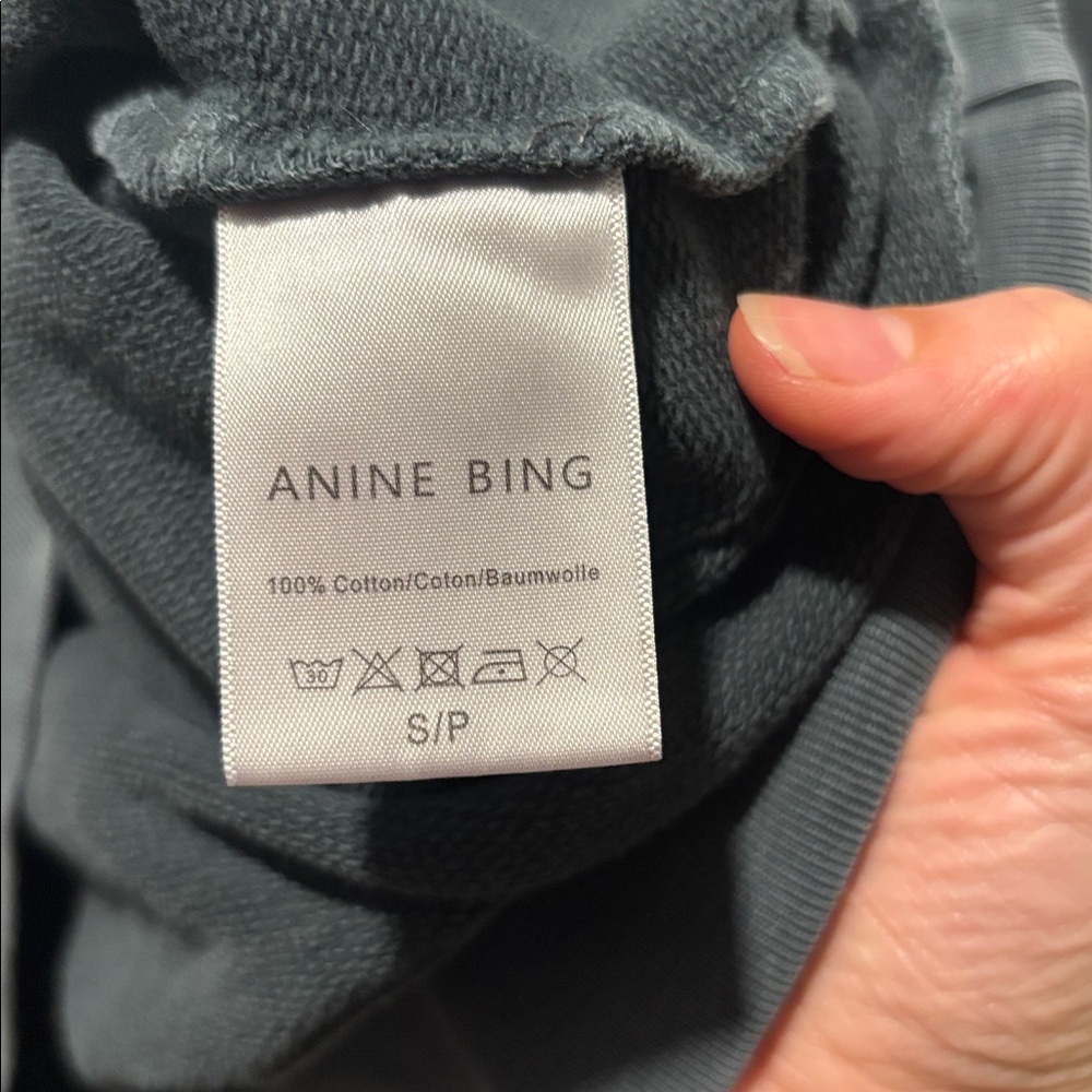 ANINE BING rare wild cat crewneck sweatshirt - Picture 4 of 9